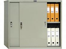 Шкаф архивный AMT 0891 Антресоль с раздвижными дверями (832x918x458 мм)